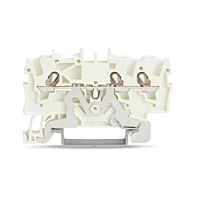 WAGO Svorka 2001-1308 3vodičová pro stíněný vodič 1,5 mm², bílá
