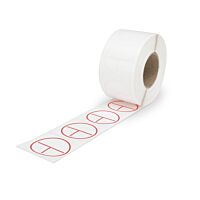 WAGO Etikety 210-814 pro smart printer 40mm bílá tři pole trvale lepící 750 etiket na cívce