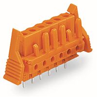WAGO Konektor 232-181/039-000 pružinový THT rovné provedení rozteč 508 mm oranžová