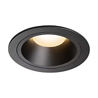 SLV Svítidlo LED NUMINOS® DL L, vnitřní  zápustné stropní  černá/černá 2700 K 20°