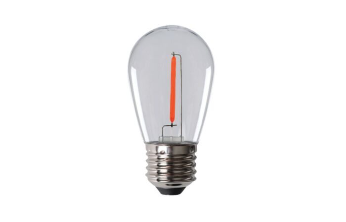 Žár.LED 0,9W-20 E27 rudá 220° KANLUX