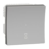 Unica - Časový spínač 10A, Aluminium