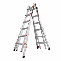 LITTLE GIANT Žebřík LEVELER W/RAPID M26 výsuvný 396–701 cm