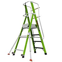 LITTLE GIANT Žebřík STADIUM Ladder 4 Step plošinový, výška stání 110 cm