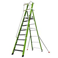 LITTLE GIANT Žebřík STADIUM Ladder 8 Step plošinový, výška stání 224 cm