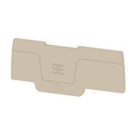 WEIDMULLER Bočnice SEP 3C 2.5, 69.5 mm x 2.1 mm, Tmavě béžová