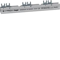 Hřebenová přípojnice 2P pro ARF 63A, 10m