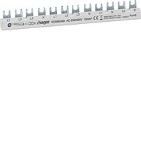 Hřebenová přípojnice 3P+N 10mm2/12mod. p