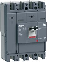 Kompaktní odpínač h3+ x630, 4-pólový, In