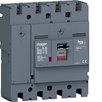 Kompaktní odpínač h3+ P250, 4-pólový, In