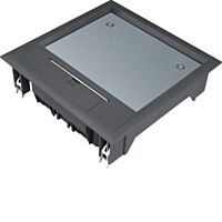 TEHALIT Víko VQ06129005 podlahové krabice Q06, černá