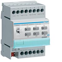 Řízení vytápění 6-nás. KNX, pro pohony 2