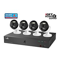 iGET Sada HOMEGUARD HGDVK84404P, 8 kanálový rekordér, 4 kamery