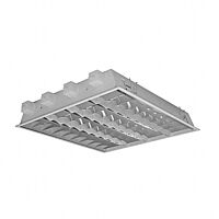 MODUS Svítidlo zářivkové I 4x18W AL pro montážní modul 600, elektronický předřadník