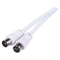 EMOS Kabel TV propojovací 5m anténní koaxiální rovná vidlice