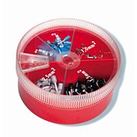 CIMCO Sada izolovaných dutinek Cu 0,5 - 2,5 mm2 (400 ks)