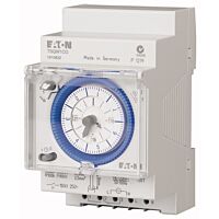 EATON Hodiny spínací TSQW1CO Analogové týdenní 16A 230V IP20