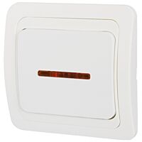 ELEKTROBOCK Spínač DR4-LED-IR-bílá - dotykový a dálkový regulátor