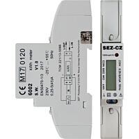 SEZ Elektroměr EDIN 6002 MID 5-45A 1 fázový 1s LCD