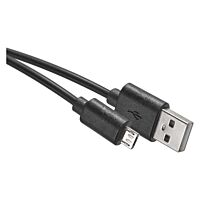 EMOS Kabel USB 2,0 A/M-micro B/M délka 0,2m černá