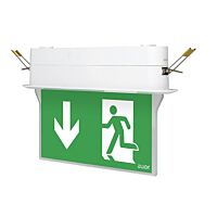 MODUS ARROW P 1W LED BASIC IP41 1h , svítící při výpadku, šedé,  univ. piktogram