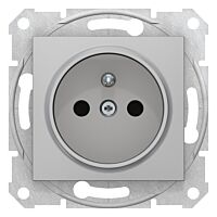 SCHNEIDER Zásuvka Sedna 2P+PE s dětskými clonkami