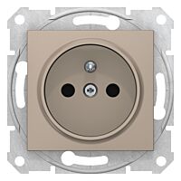 SCHNEIDER Zásuvka Sedna 2P+PE s dětskými clon.