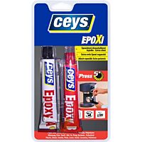 CEYS Lepidlo EPOXI dvousložkové epoxidové rychle tvrdnoucí 30ml