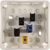 VIPLAST Krabice 90x90mm inst.IP55 bílá se svorkami