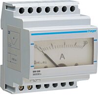 HAGER Ampérmetr SM030 0-30A analogový
