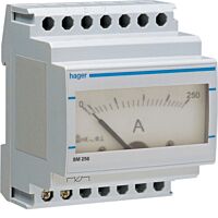 HAGER Ampérmetr SM250 0-250A analogový