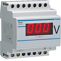 Voltmetr SM501 0 - 500V digitální