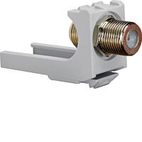 Zásuvka HAGER VZ315FF KOAX modul F/F