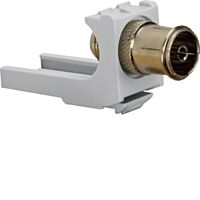 Modul HAGER VZ316FB KOAX IEC zásuvka