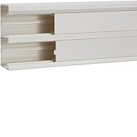 TEHALIT  Kanál GBD5013109010 parapetní, 50x134, dvoukomorový, včetně víka, plast, bílá barva, délka 2m
