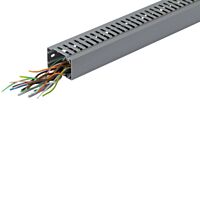 TEHALIT Kanál BA7A40100, 40x100mm, propojovací, s víkem, délka 2m šedá