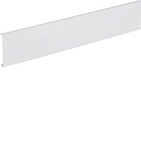 TEHALIT  Víko BRS08029010 parapetního kanálu, šířka 80mm, ocel, bílá barva, délka 2m