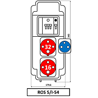 Skříň ROS-5/x-54