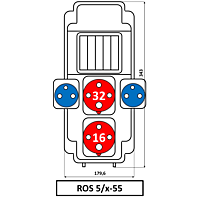 Skříň ROS-5/x-55