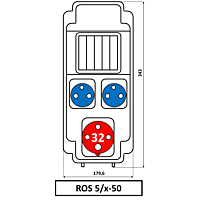 Skříň ROS-5/x-50