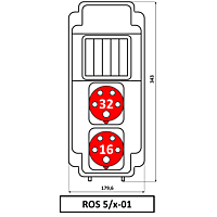 Skříň ROS-5/x-01