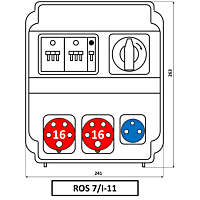 Skříň ROS 7/I-11(0-1)