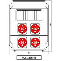 Skříň ROS-11/x-43