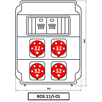 Skříň ROS-11/I-01