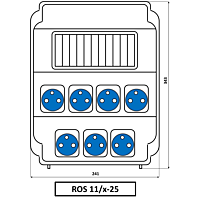Skříň ROS-11/x-25