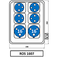 Skříň ROS 1607