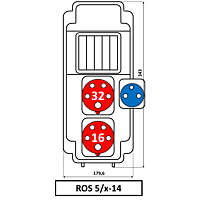 Skříň ROS-5/x-14