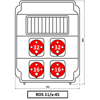 Skříň SEZ ROS-11/x-45