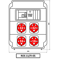 Skříň ROS-11/FI-05