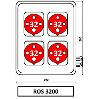 Skříň ROS 3200